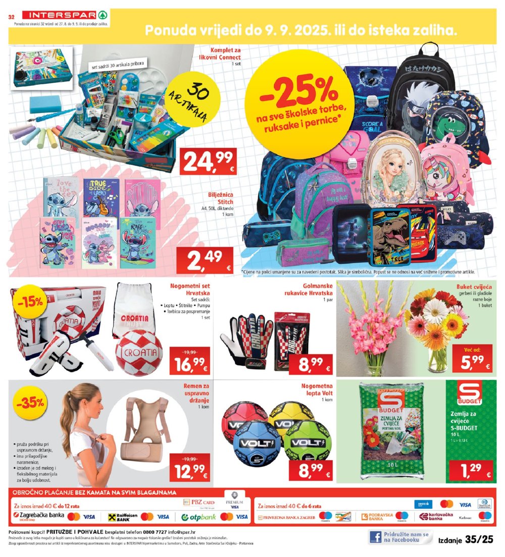 INTERSPAR katalog Akcija 27.08. - 02.09.2025.