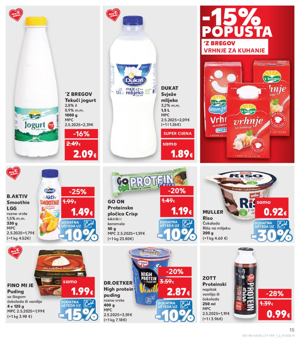 Kaufland katalog Akcija 20.08.2025.-26.08.2025. Odabrane poslovnice