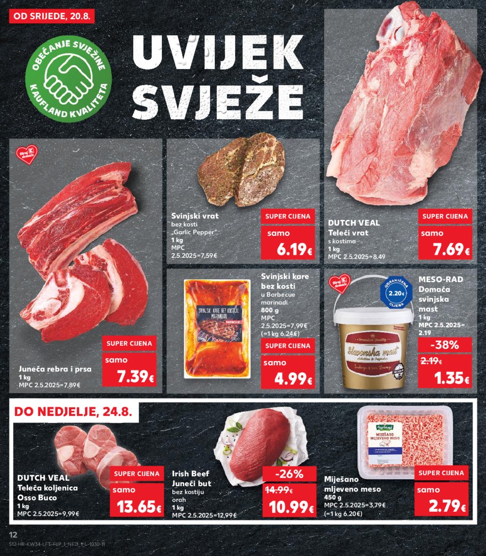 Kaufland katalog Akcija 20.08.2025.-26.08.2025. Ivanec