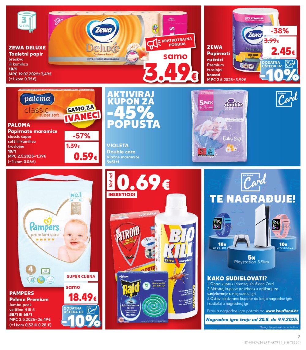 Kaufland katalog Akcija 20.08.2025.-26.08.2025. Ivanec
