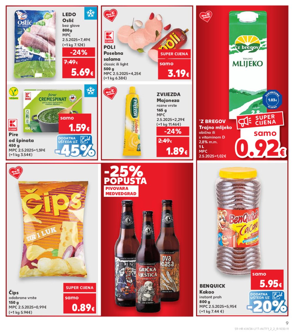 Kaufland katalog Akcija 20.08.2025.-26.08.2025. Ivanec