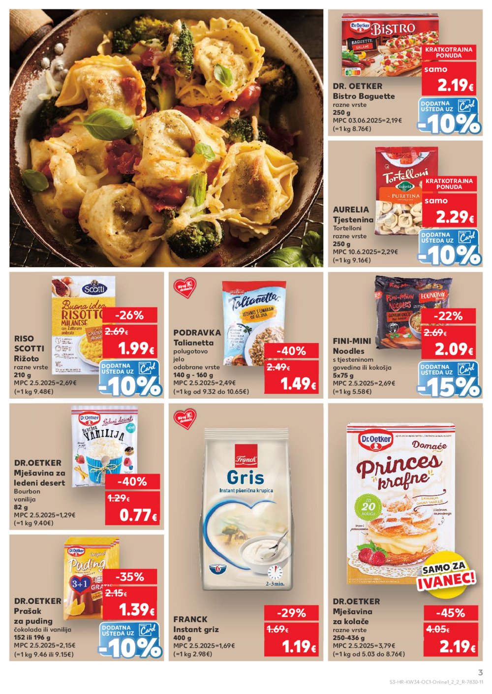 Kaufland katalog Kaufland marke 20.08.-26.08.2025. Ivanec
