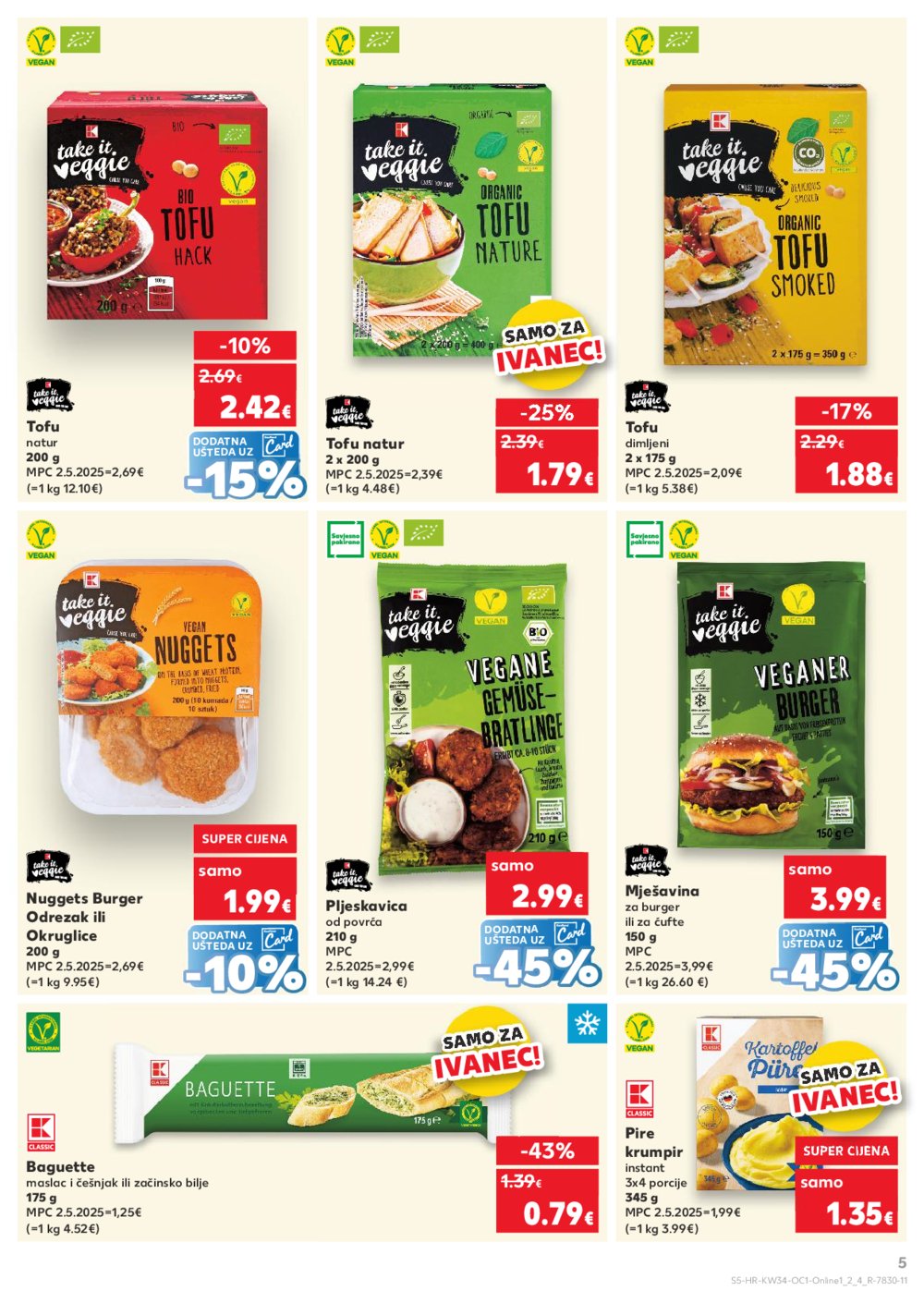 Kaufland katalog Kaufland marke 20.08.-26.08.2025. Ivanec