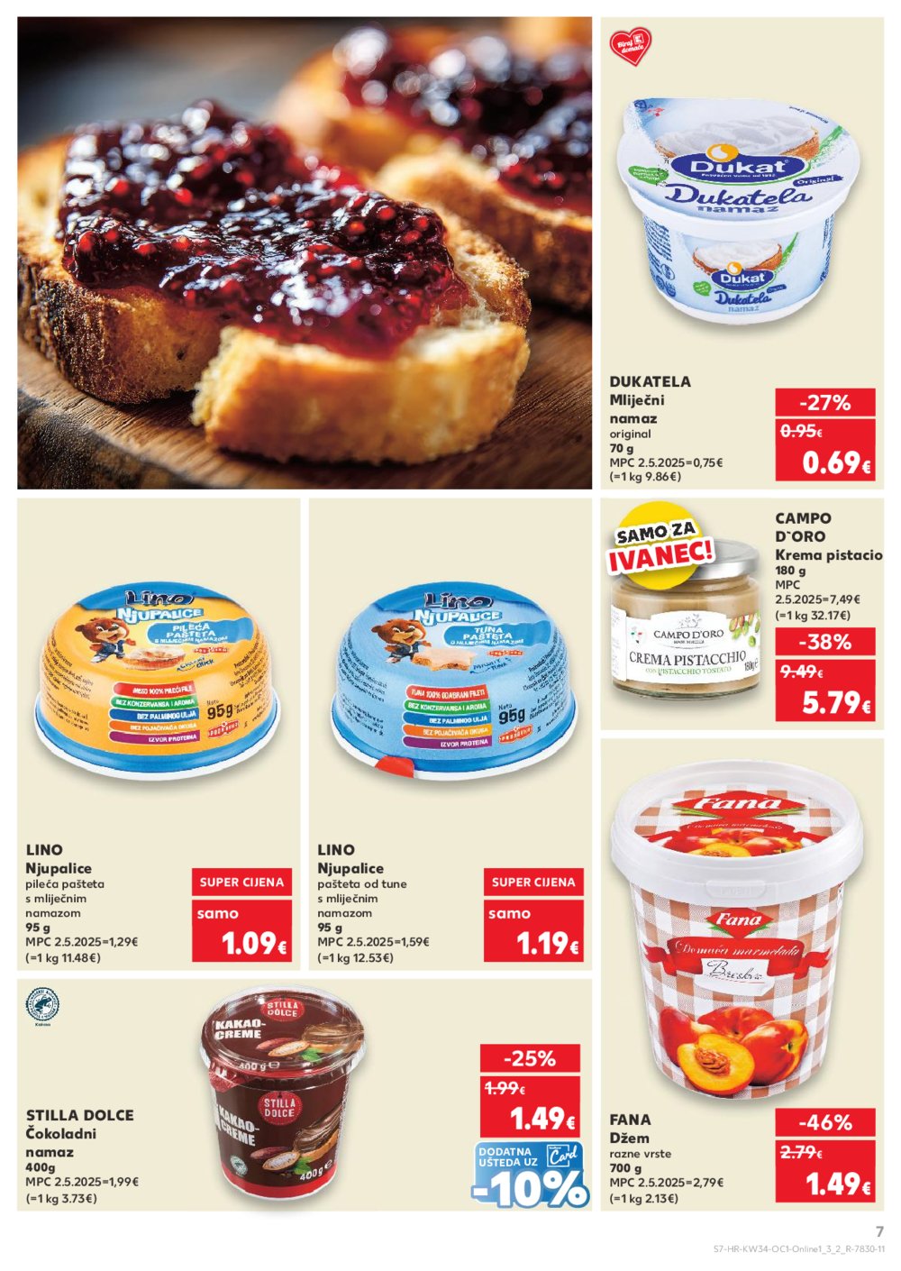Kaufland katalog Kaufland marke 20.08.-26.08.2025. Ivanec