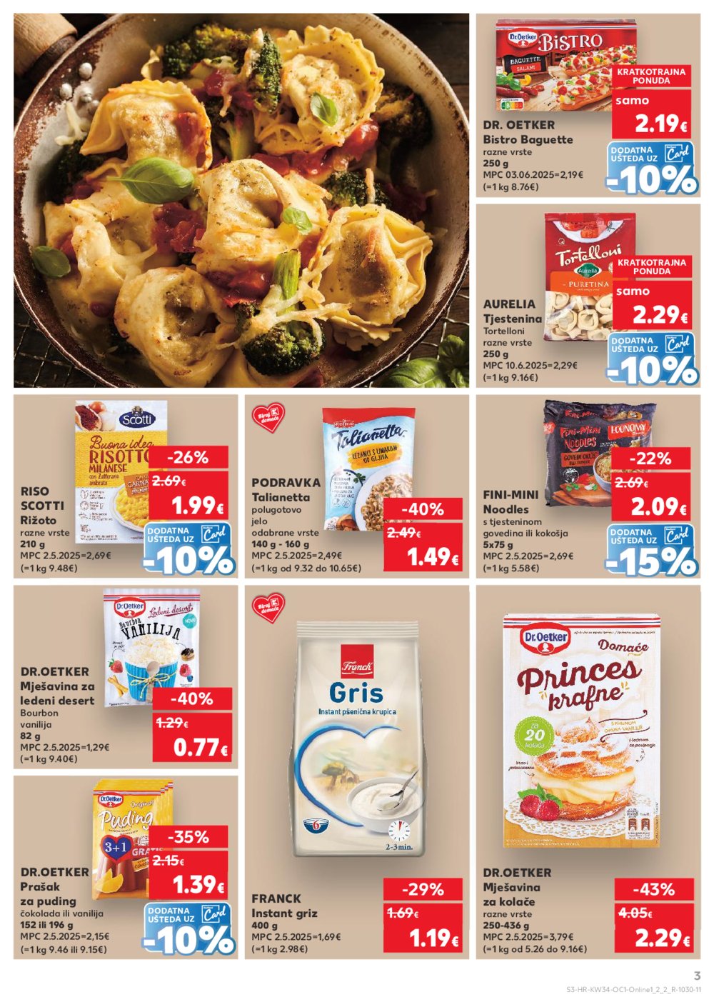 Kaufland katalog Kaufland marke 20.08.-26.08.2025. Odabrane poslovnice
