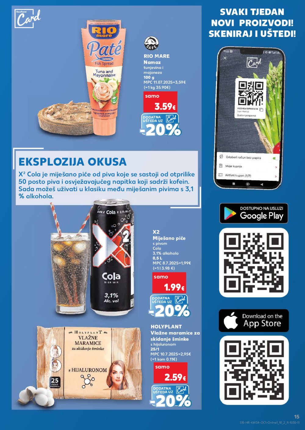 Kaufland katalog Kaufland marke 20.08.-26.08.2025. Odabrane poslovnice