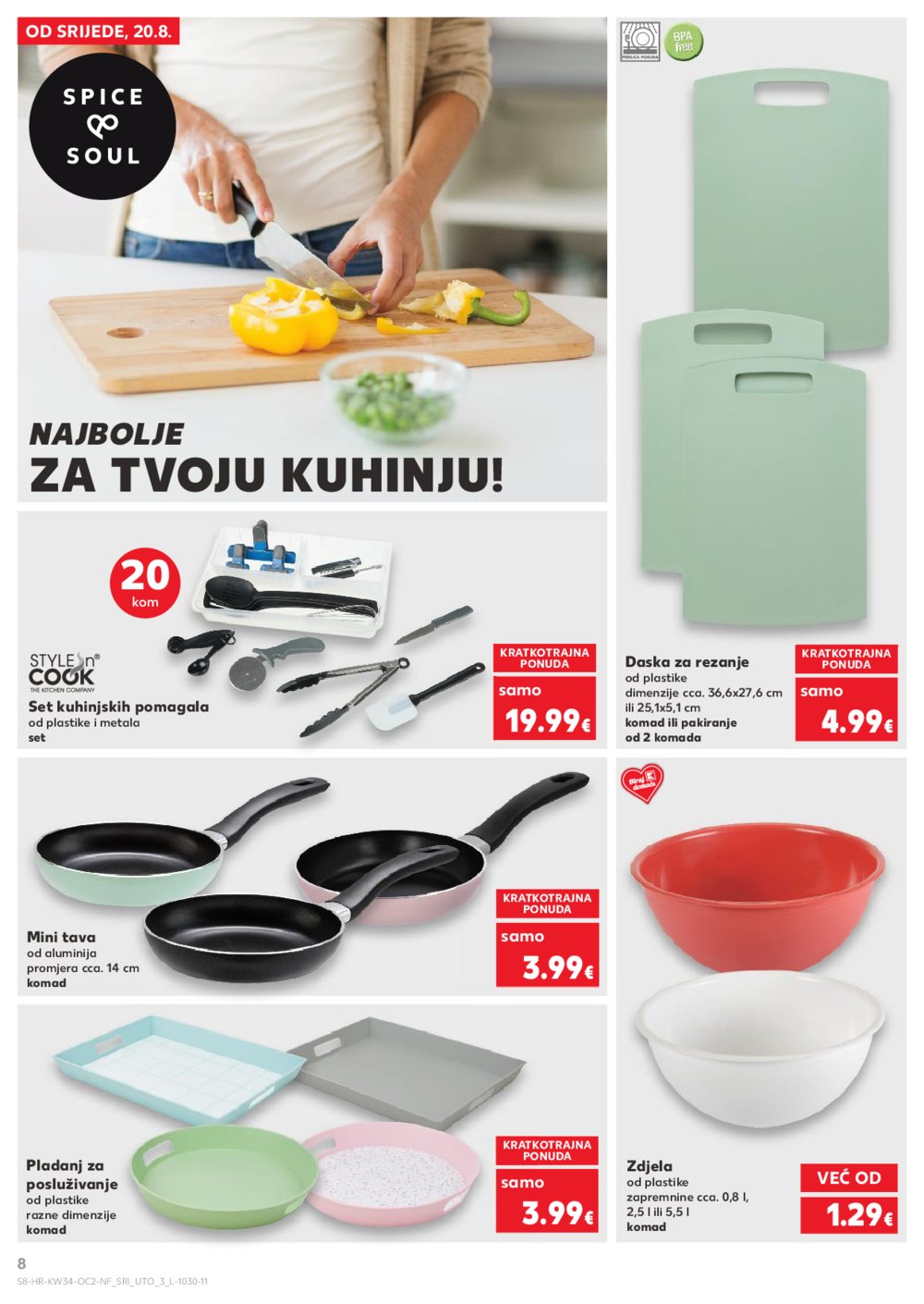 Kaufland katalog Neprehrambenih proizvoda 20.08.-26.08.2025. Odabrane poslovnice