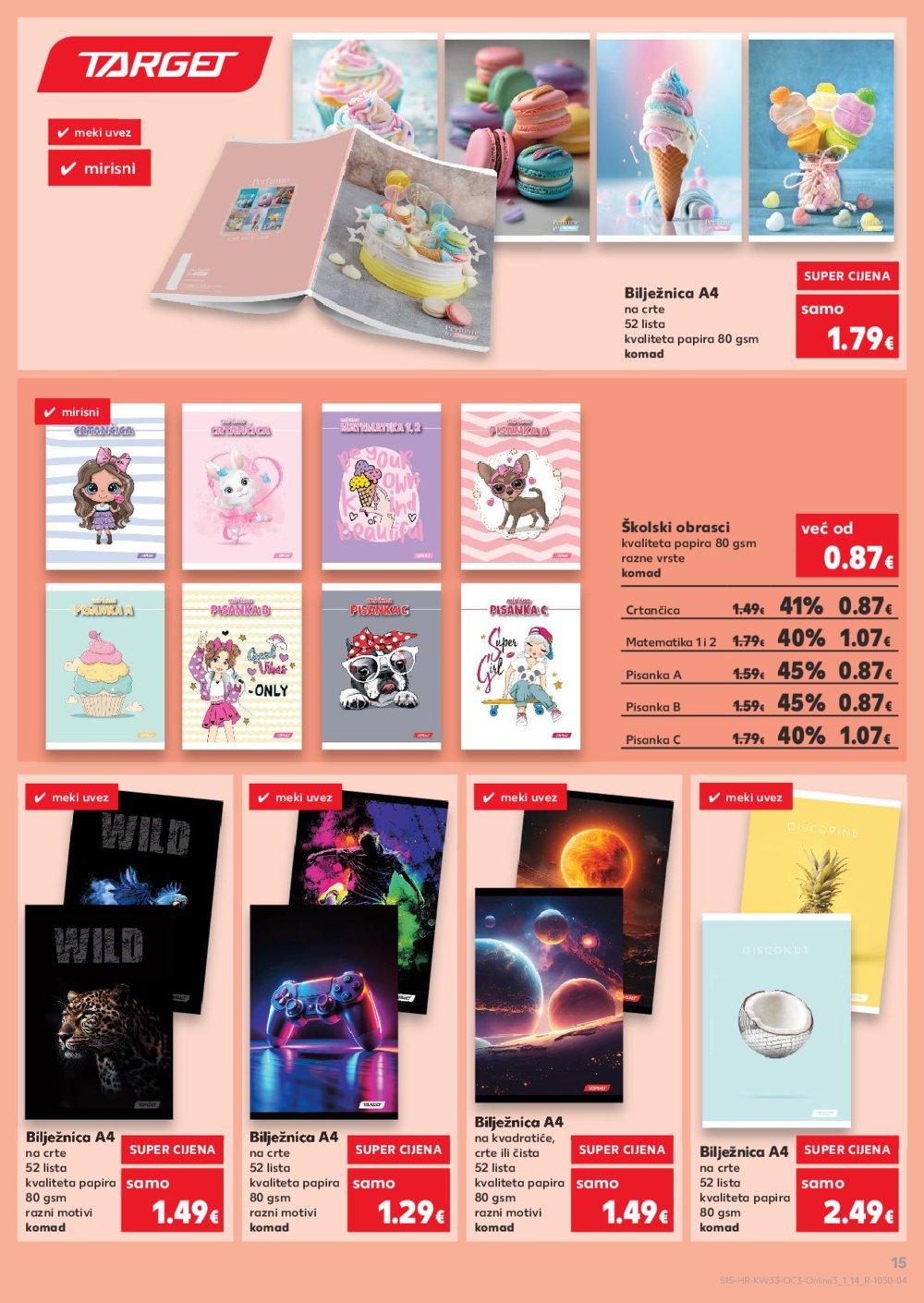 Kaufland katalog Sve za školu 11.08. - 14.09.2025.