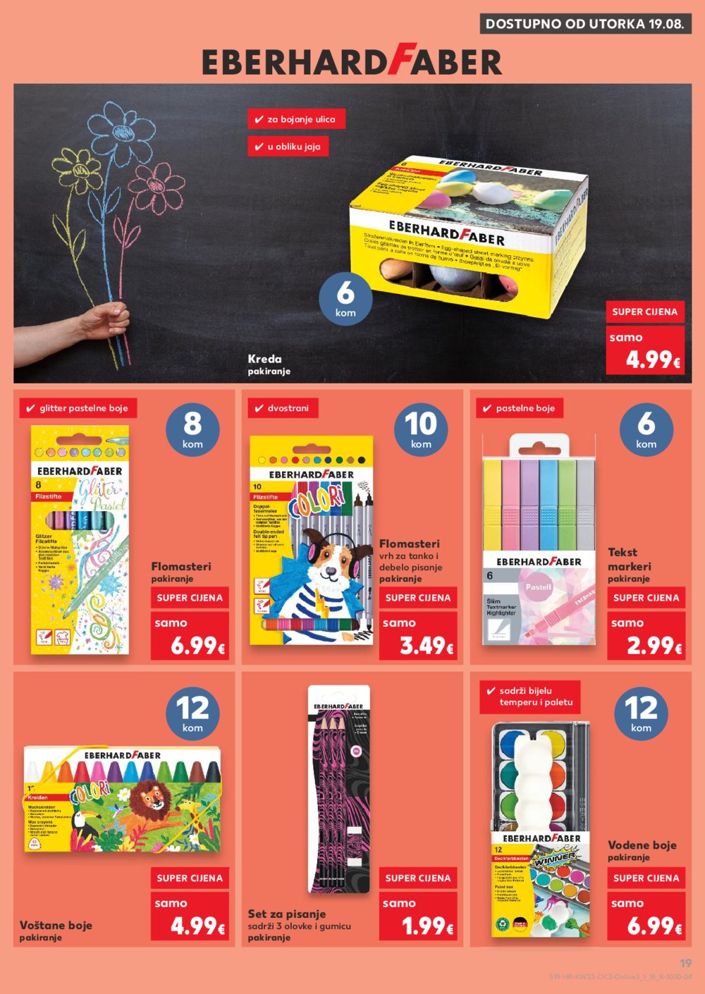 Kaufland katalog Sve za školu 11.08. - 14.09.2025.