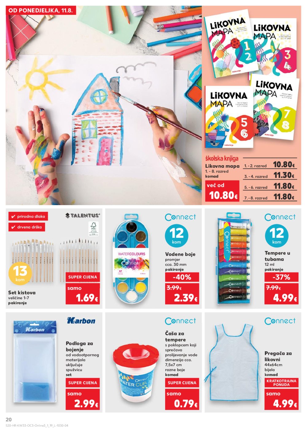 Kaufland katalog Sve za školu 11.08. - 14.09.2025.