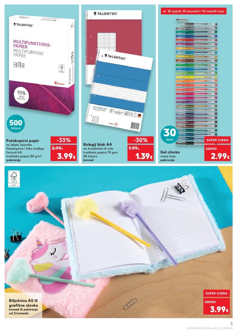 Kaufland katalog Sve za školu 11.08. - 14.09.2025.