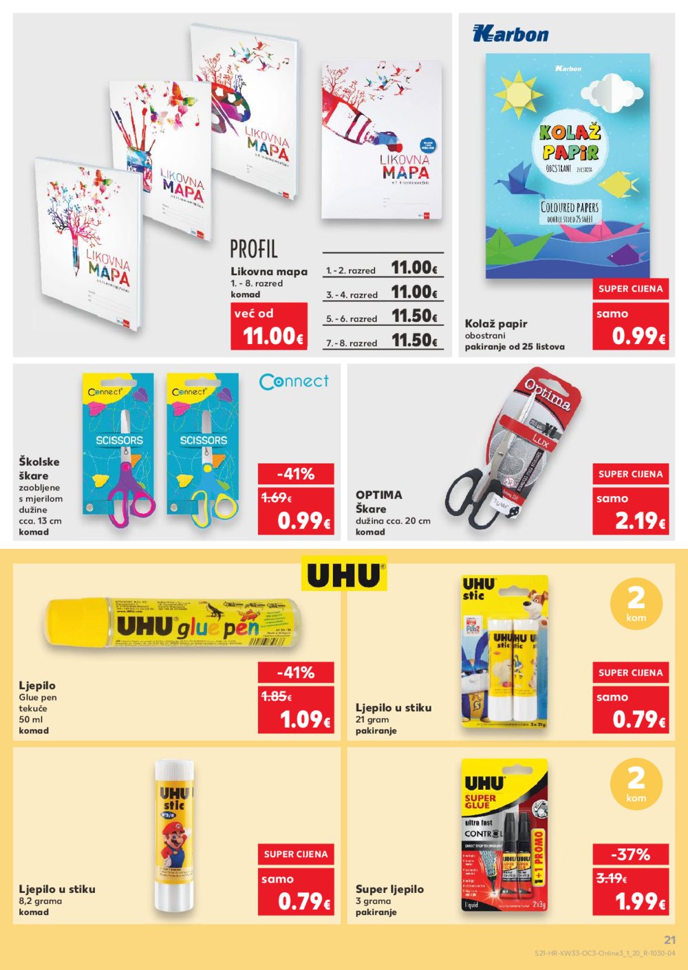 Kaufland katalog Sve za školu 11.08. - 14.09.2025.