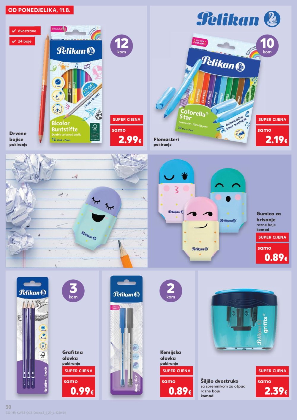 Kaufland katalog Sve za školu 11.08. - 14.09.2025.