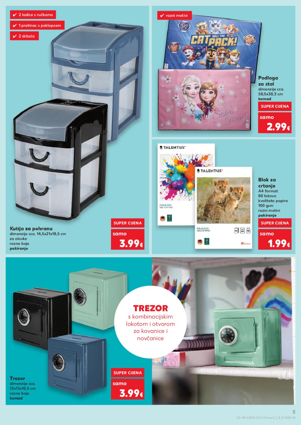 Kaufland katalog Sve za školu 11.08. - 14.09.2025.