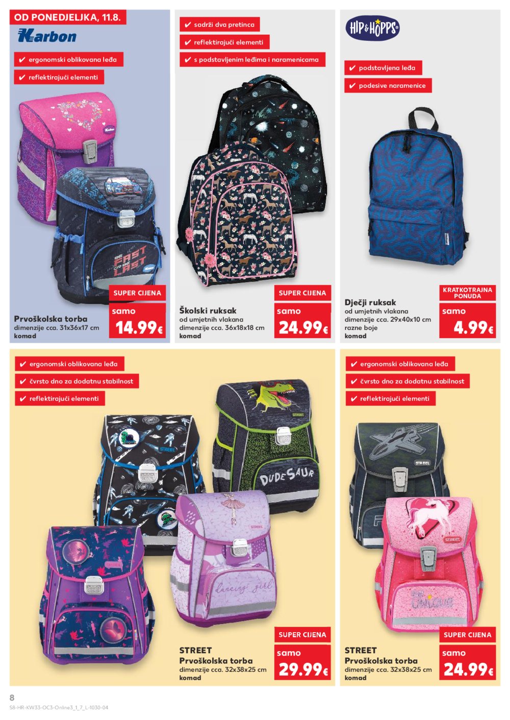 Kaufland katalog Sve za školu 11.08. - 14.09.2025.