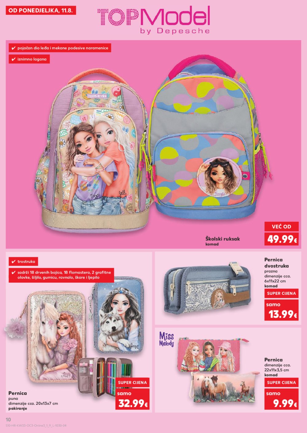 Kaufland katalog Sve za školu 11.08. - 14.09.2025.