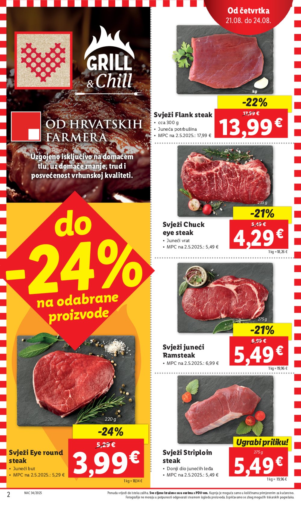 Lidl katalog super ponuda od četvrtka 21.08. - 24.08.2025.