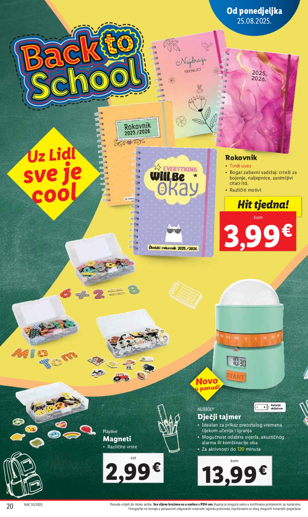 Lidl katalog Super ponuda od ponedjeljka 25.08. - 31.08.2025.