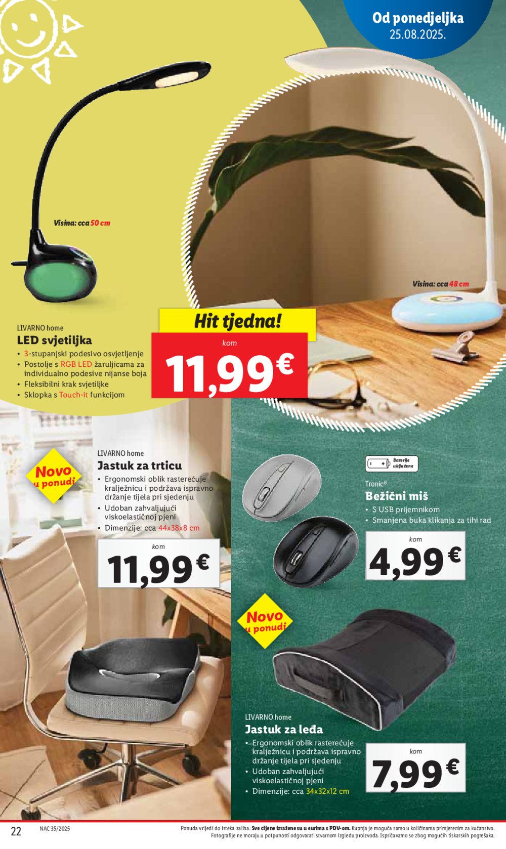 Lidl katalog Super ponuda od ponedjeljka 25.08. - 31.08.2025.