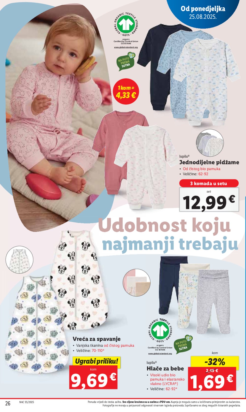 Lidl katalog Super ponuda od ponedjeljka 25.08. - 31.08.2025.