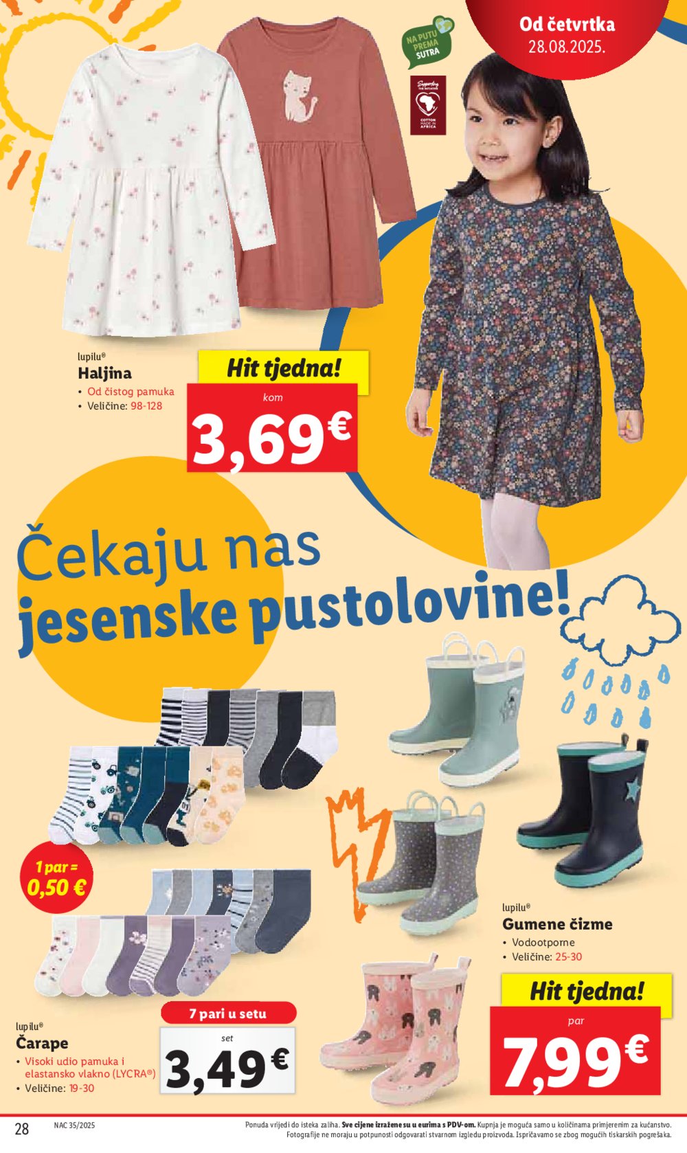 Lidl katalog Super ponuda od ponedjeljka 25.08. - 31.08.2025.