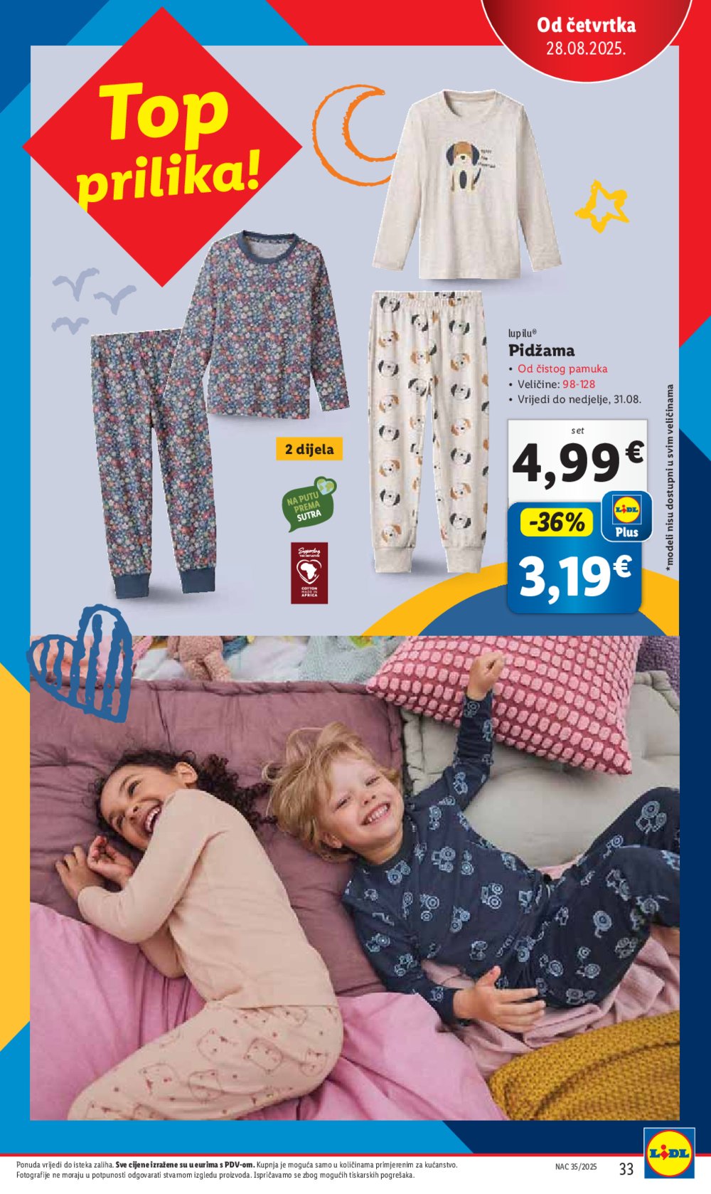 Lidl katalog Super ponuda od ponedjeljka 25.08. - 31.08.2025.