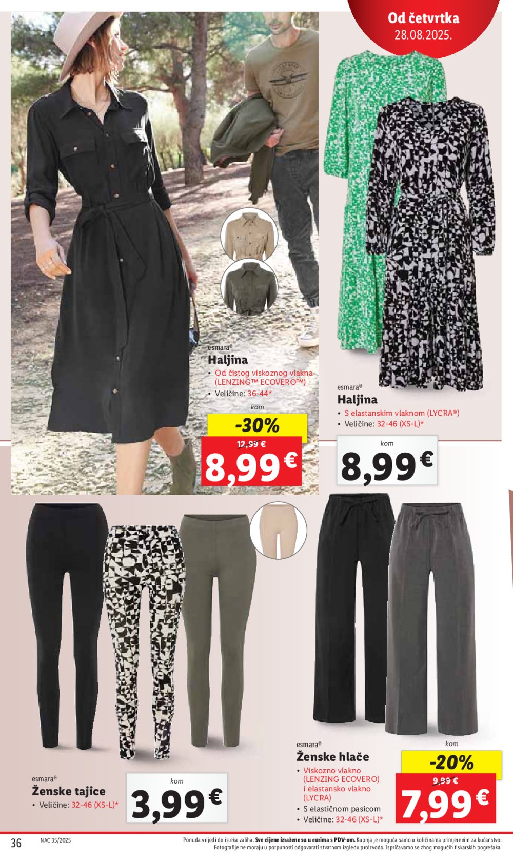 Lidl katalog Super ponuda od ponedjeljka 25.08. - 31.08.2025.