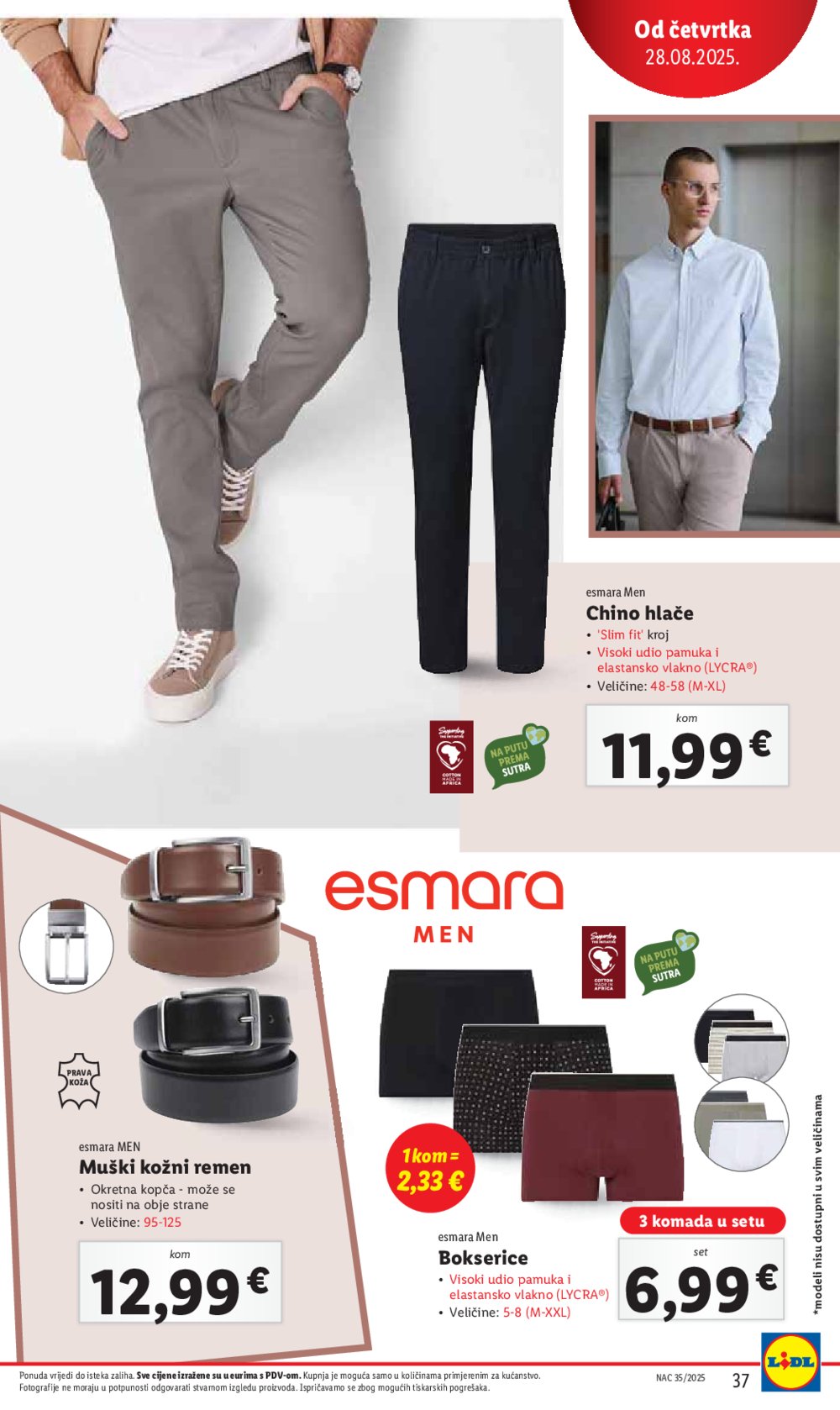 Lidl katalog Super ponuda od ponedjeljka 25.08. - 31.08.2025.