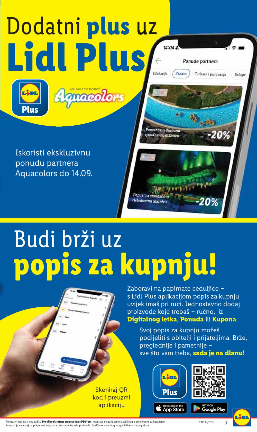 Lidl katalog Super ponuda od ponedjeljka 25.08. - 31.08.2025.