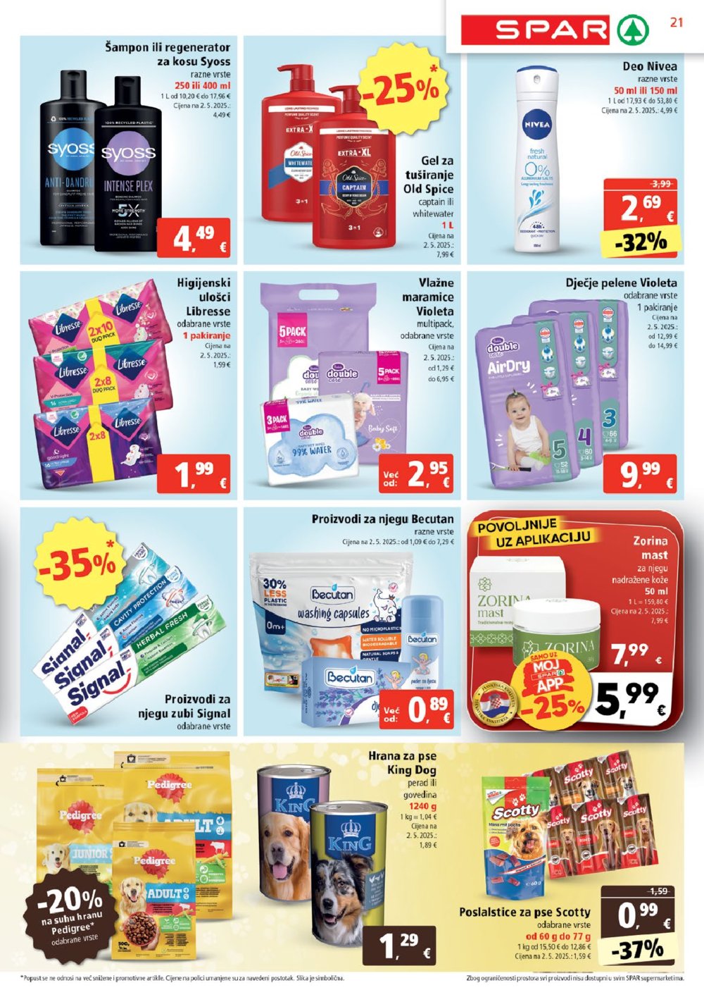 SPAR katalog Akcija 27.08. - 02.09.2025.