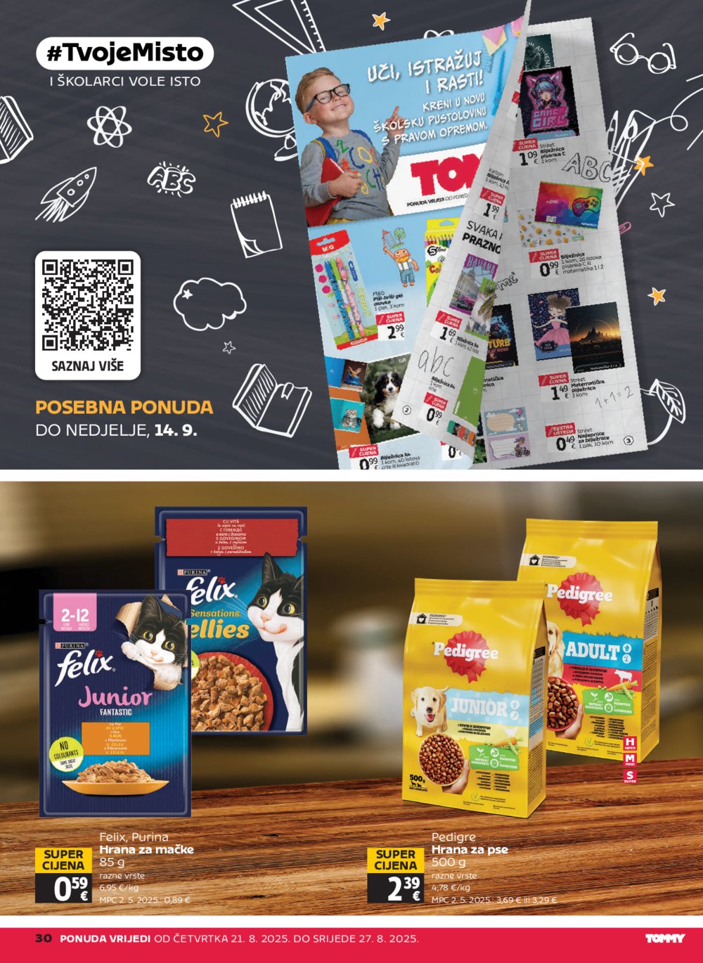 Tommy katalog Akcija 21.08. - 27.08.2025.