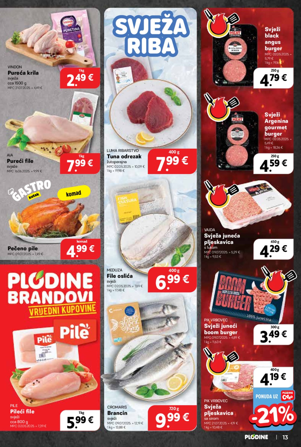 Plodine katalog Akcija 27.08. - 02.09.2025.