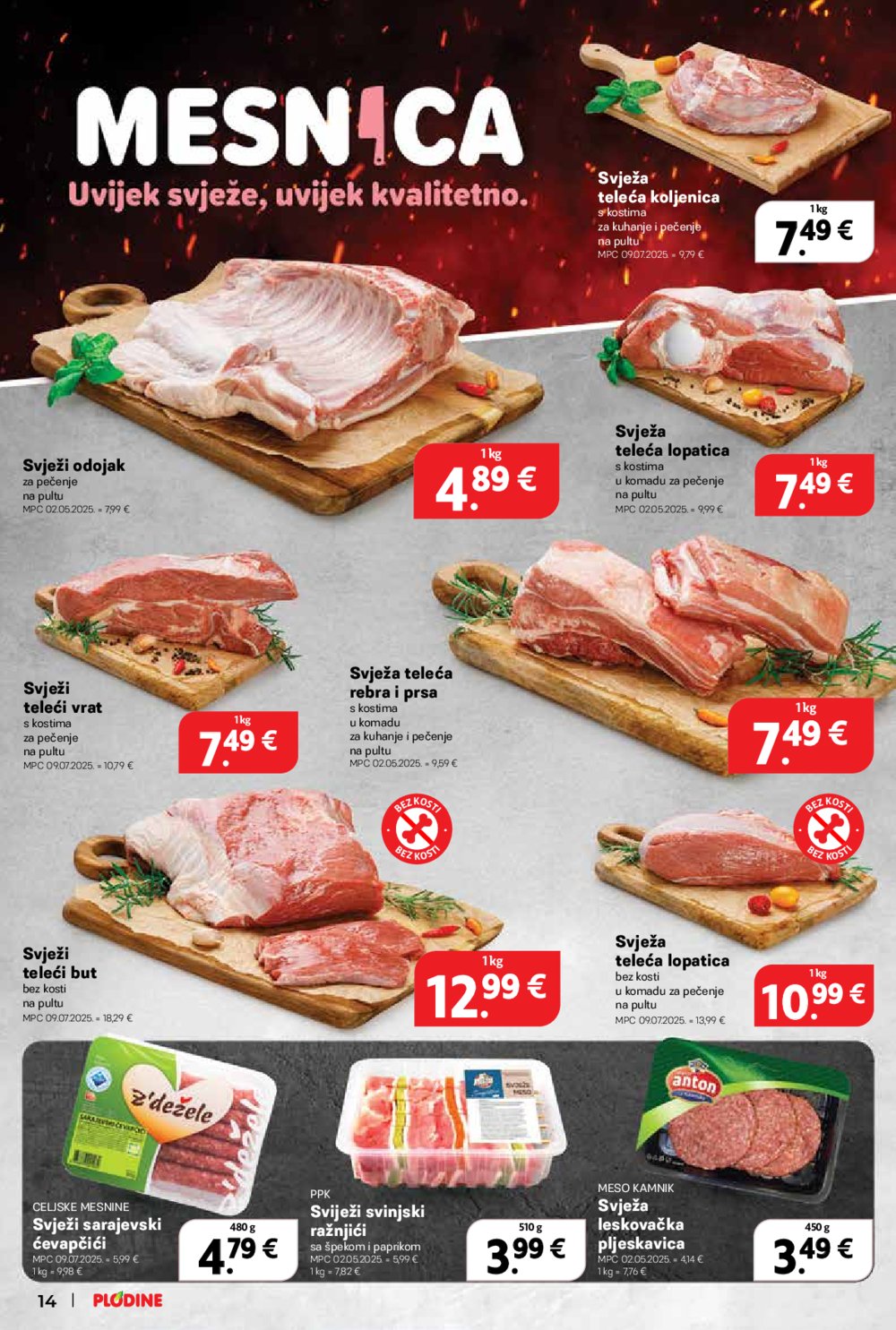 Plodine katalog Akcija 27.08. - 02.09.2025.