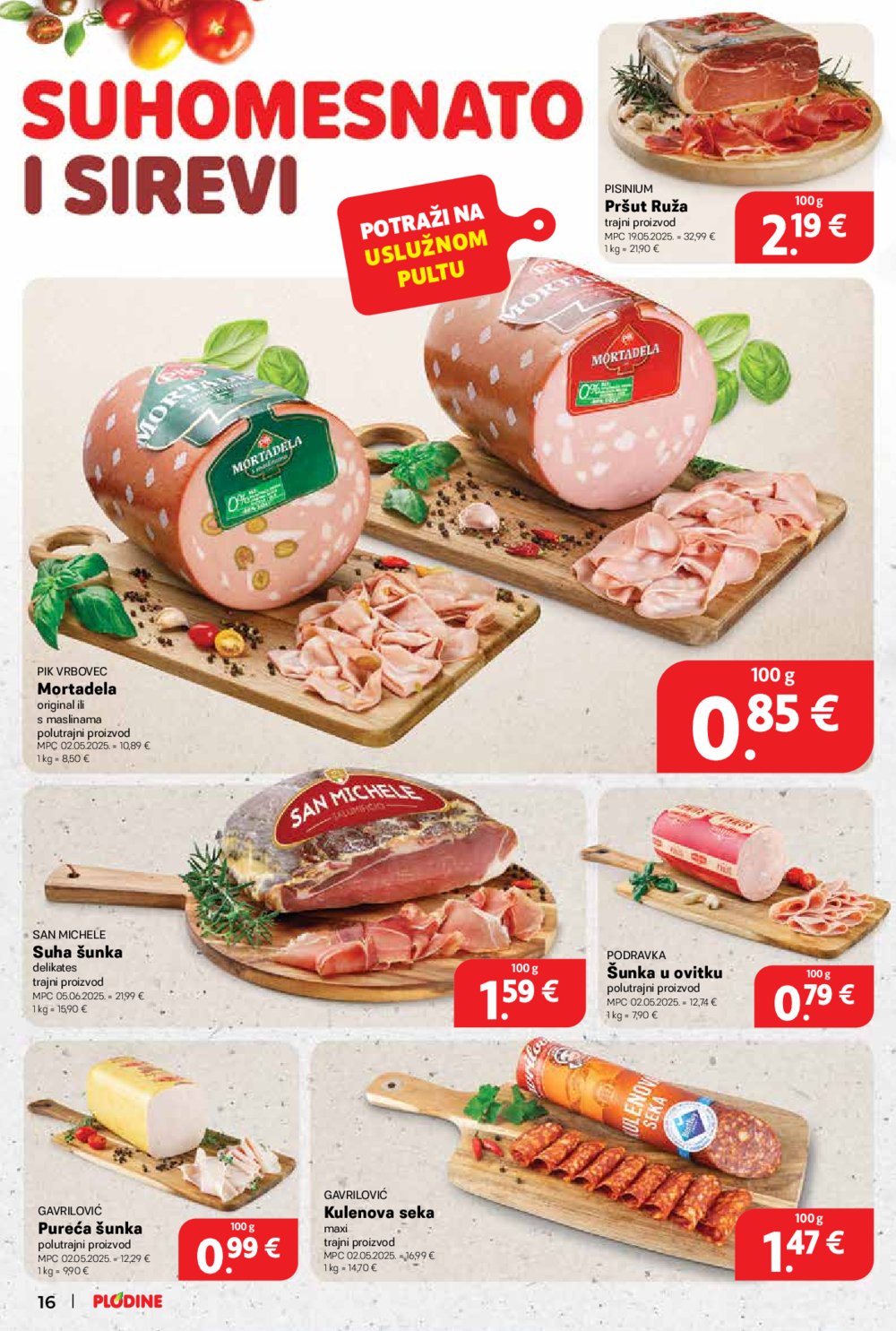 Plodine katalog Akcija 27.08. - 02.09.2025.