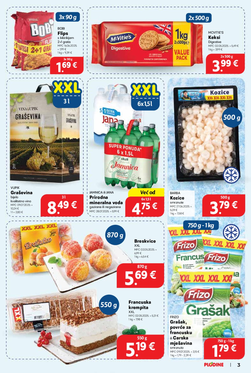 Plodine katalog Akcija 27.08. - 02.09.2025.