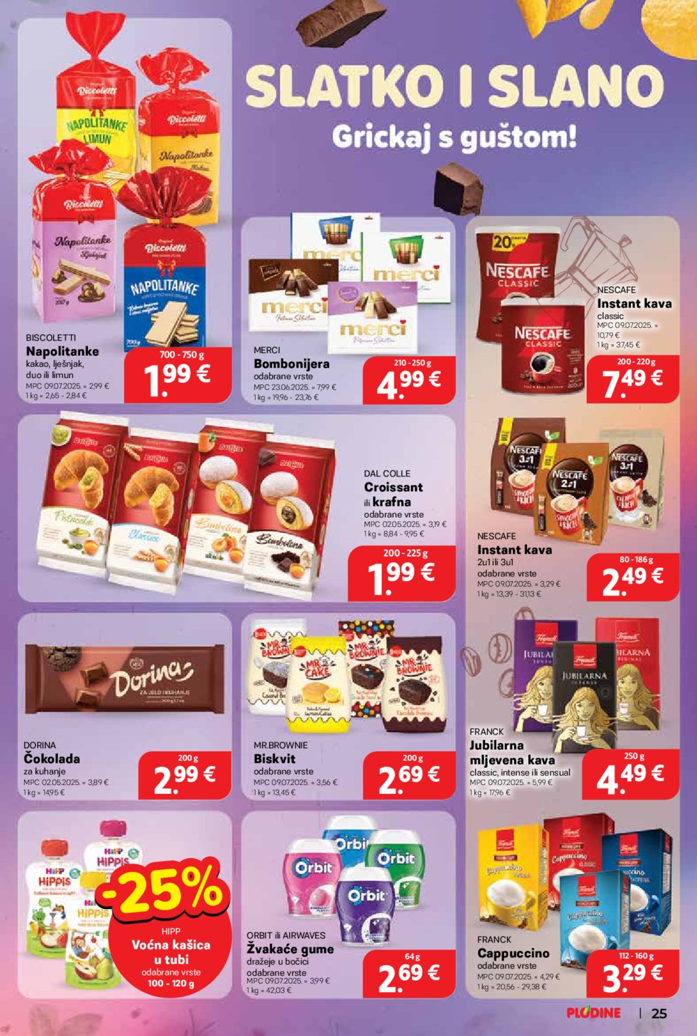 Plodine katalog Akcija 27.08. - 02.09.2025.