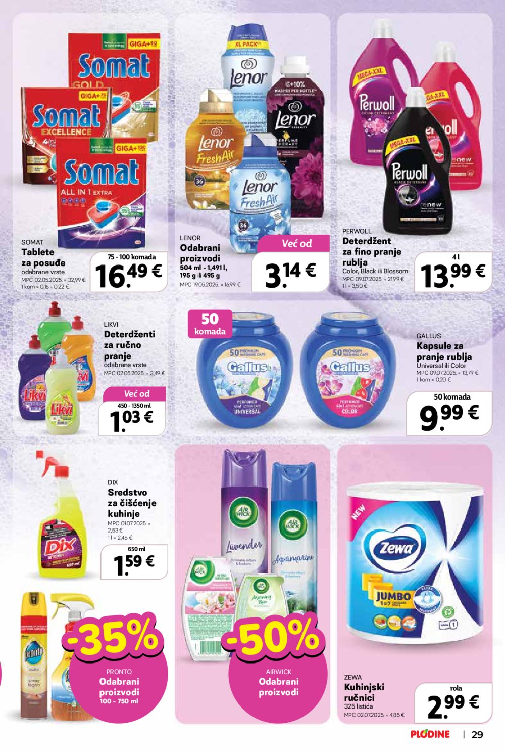 Plodine katalog Akcija 27.08. - 02.09.2025.
