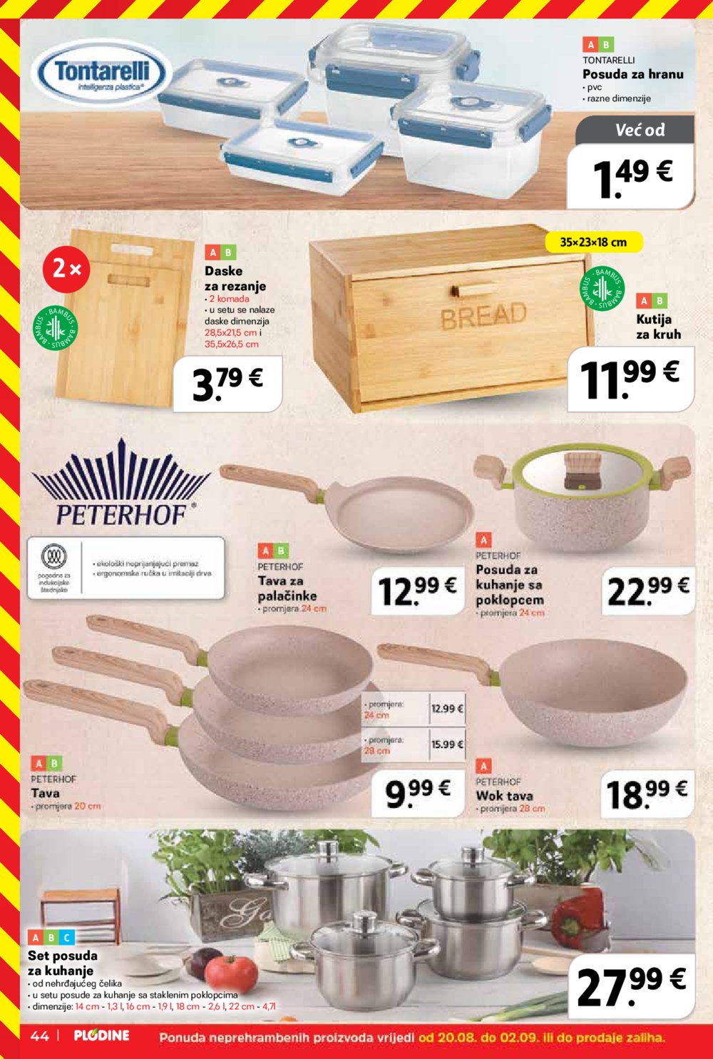 Plodine katalog Akcija 27.08. - 02.09.2025.