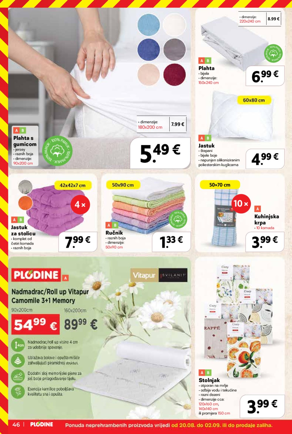 Plodine katalog Akcija 27.08. - 02.09.2025.