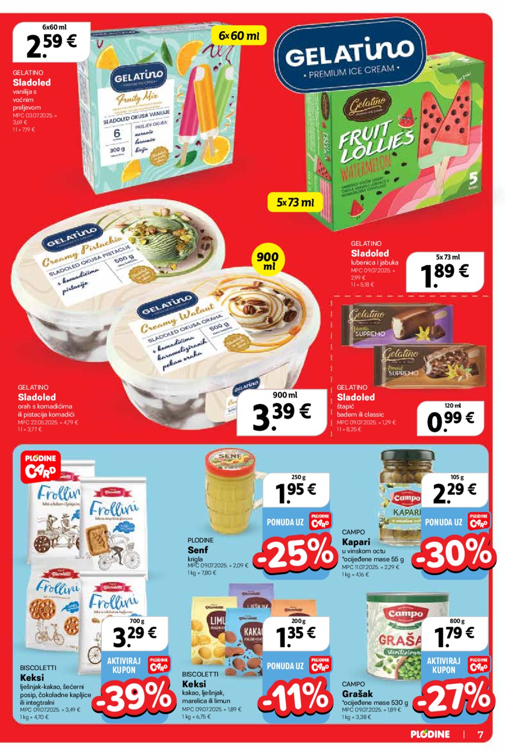 Plodine katalog Akcija 27.08. - 02.09.2025.