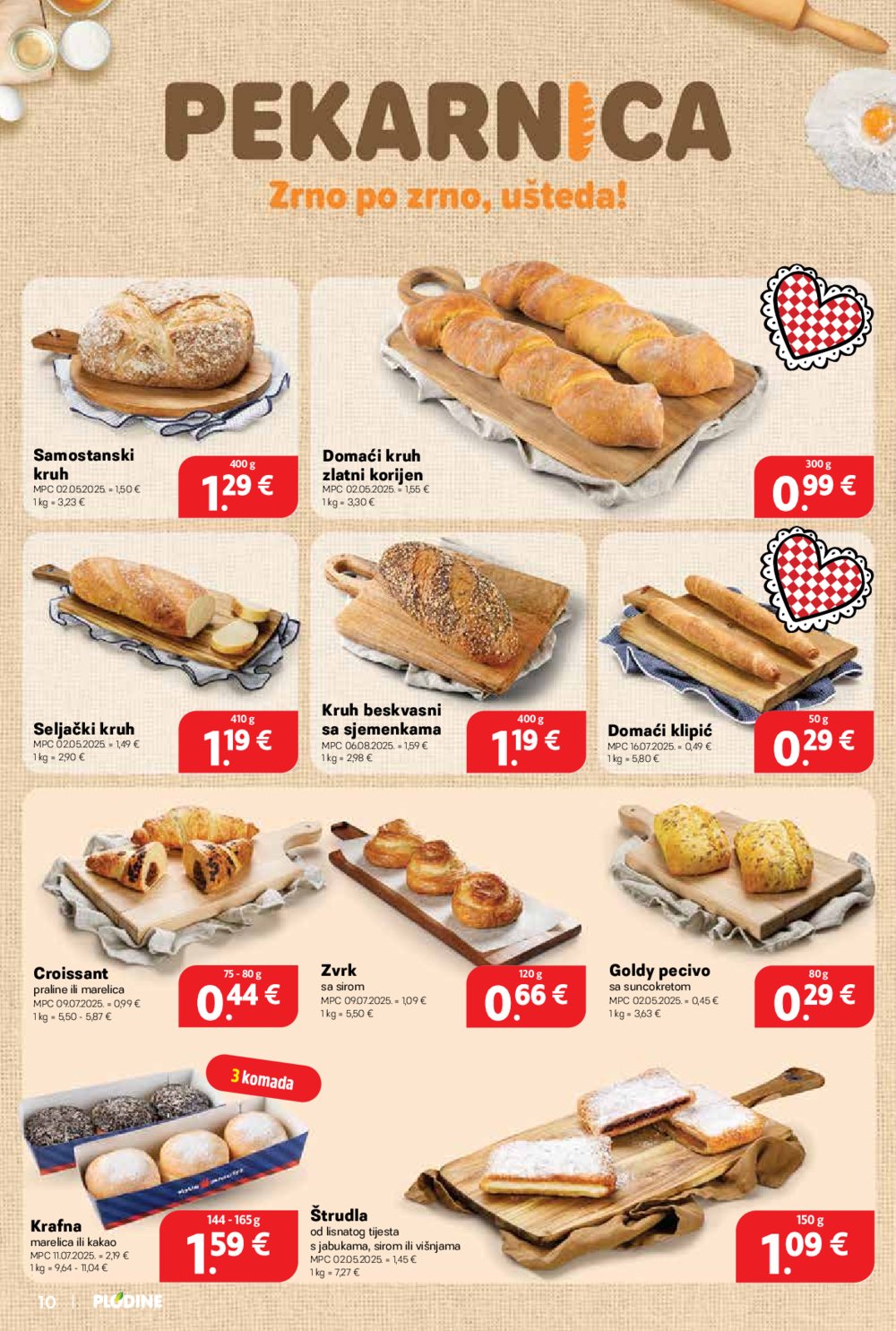 Plodine katalog Akcija 27.08. - 02.09.2025.