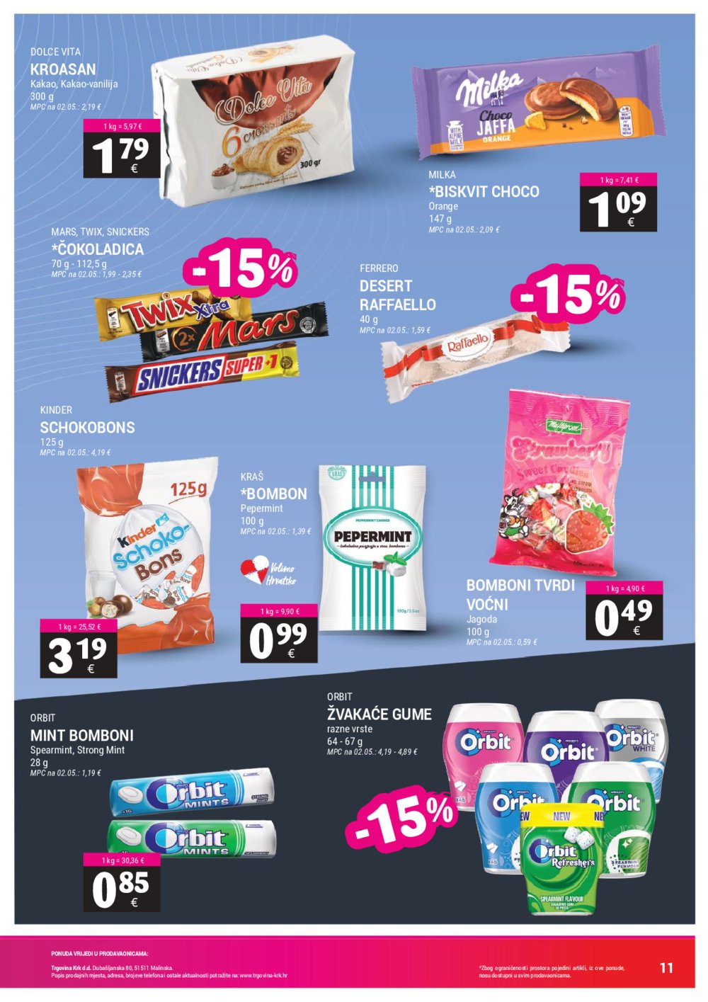Trgovina Krk katalog Akcija 16.08.-31.08.2025.