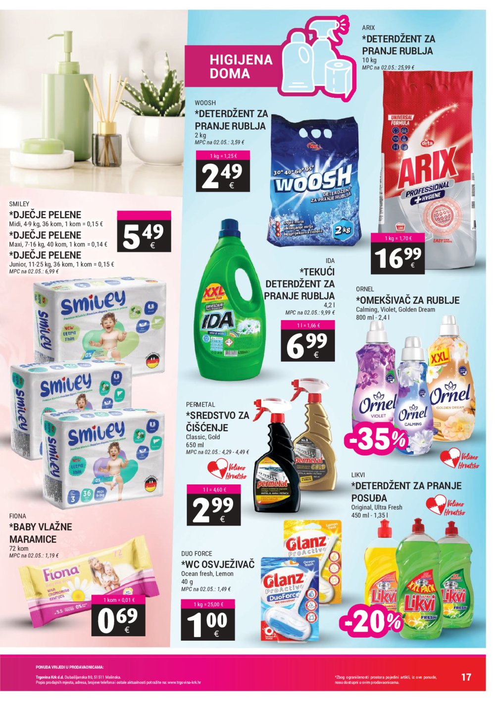 Trgovina Krk katalog Akcija 16.08.-31.08.2025.