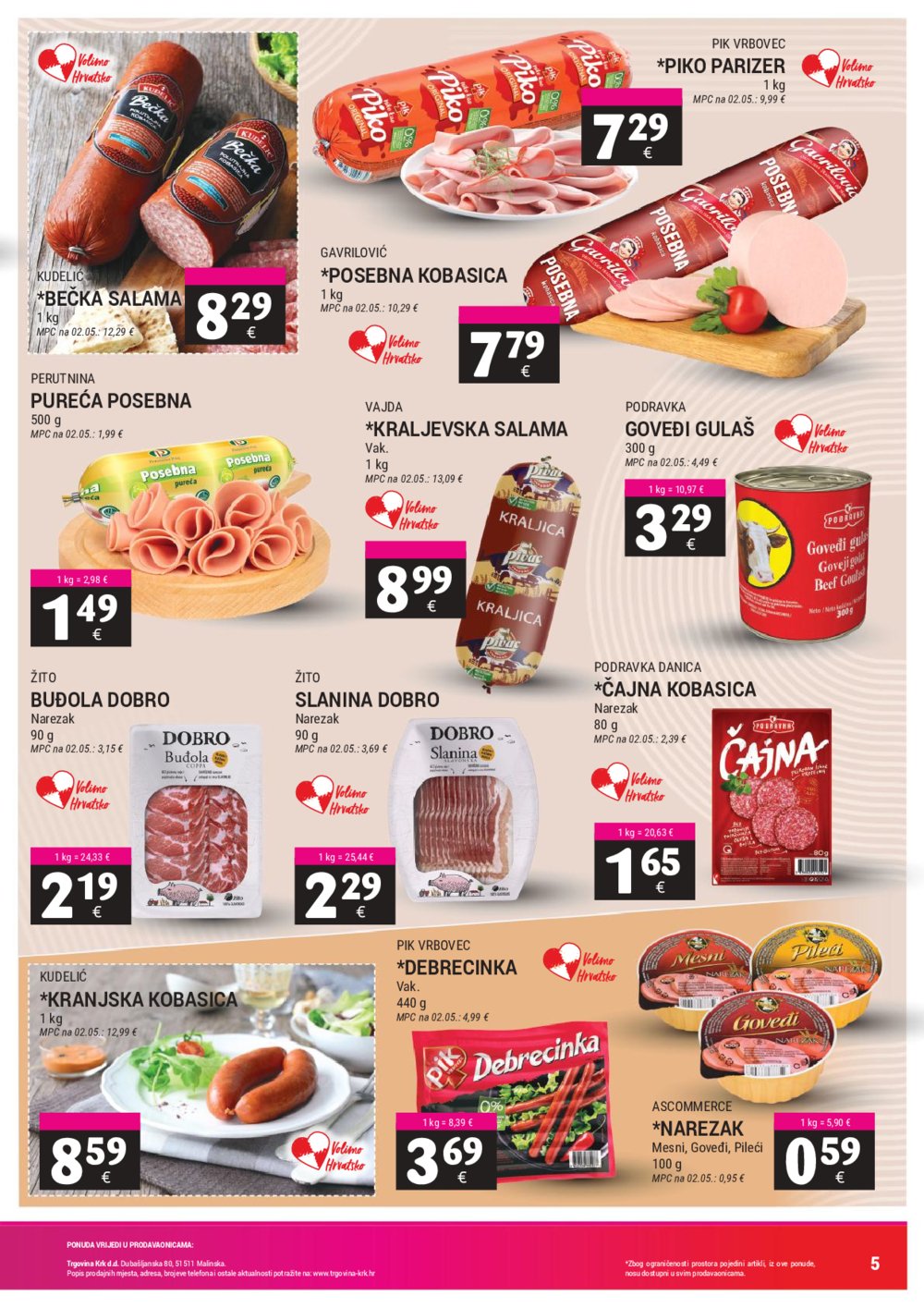 Trgovina Krk katalog Akcija 16.08.-31.08.2025.