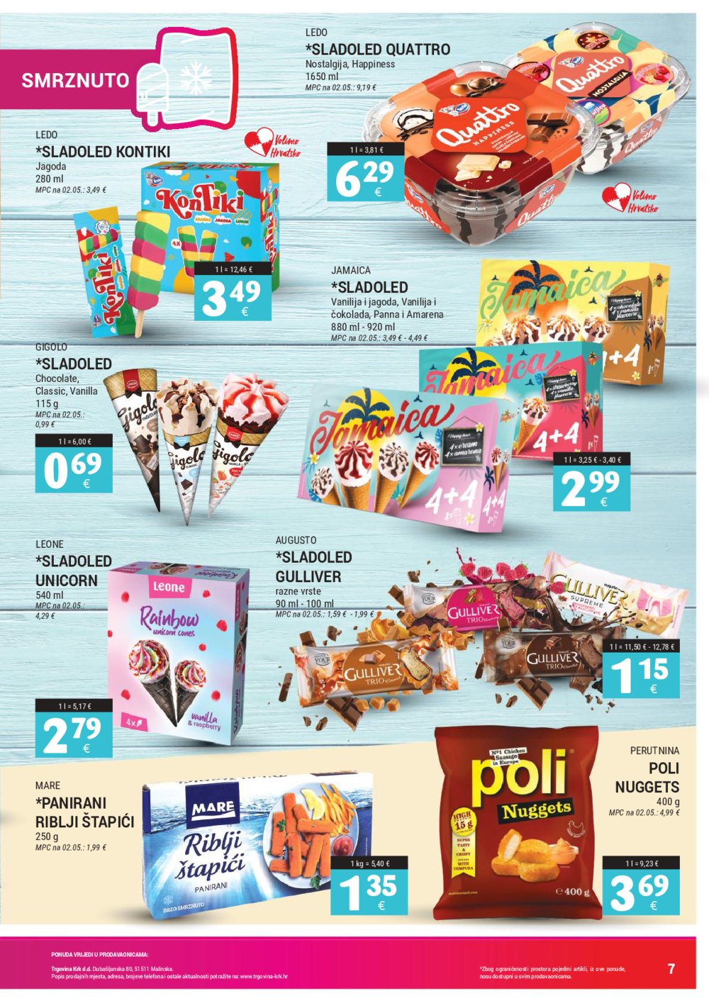 Trgovina Krk katalog Akcija 16.08.-31.08.2025.