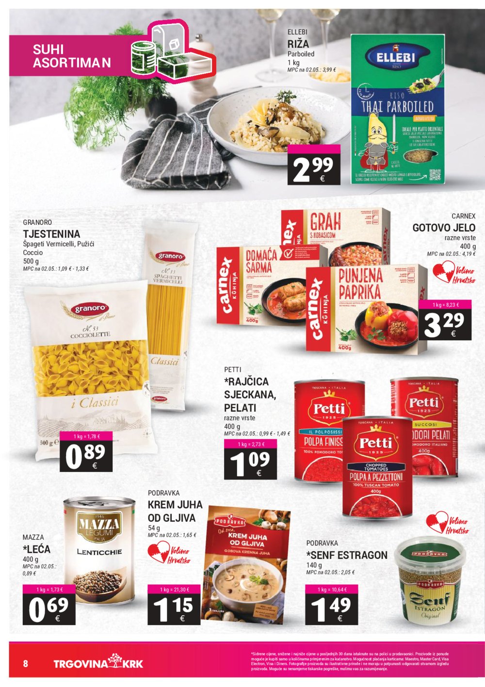 Trgovina Krk katalog Akcija 16.08.-31.08.2025.