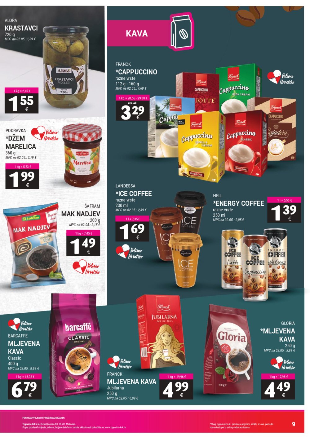 Trgovina Krk katalog Akcija 16.08.-31.08.2025.