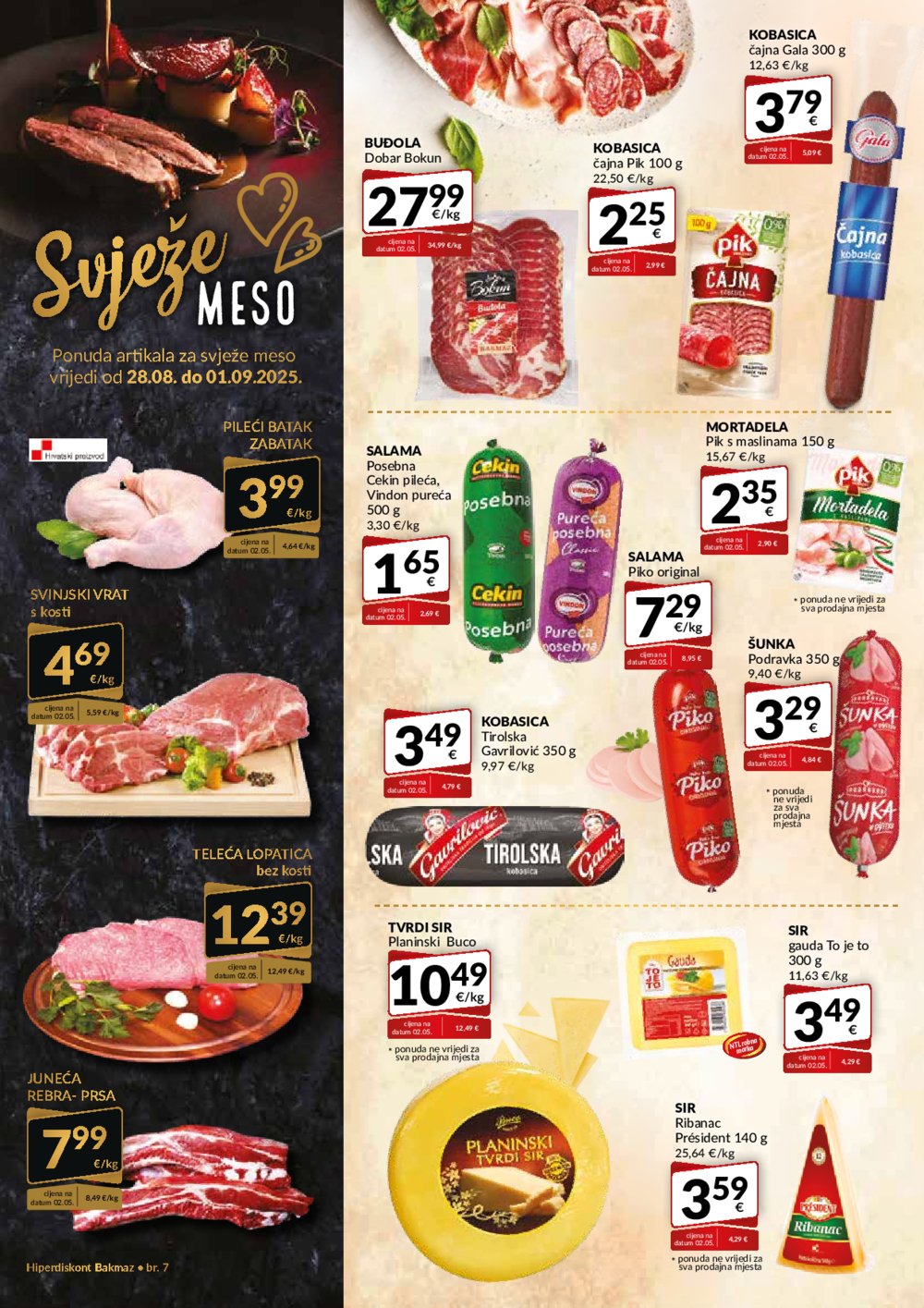 Bakmaz katalog Akcija 28.08.-03.09.2025.