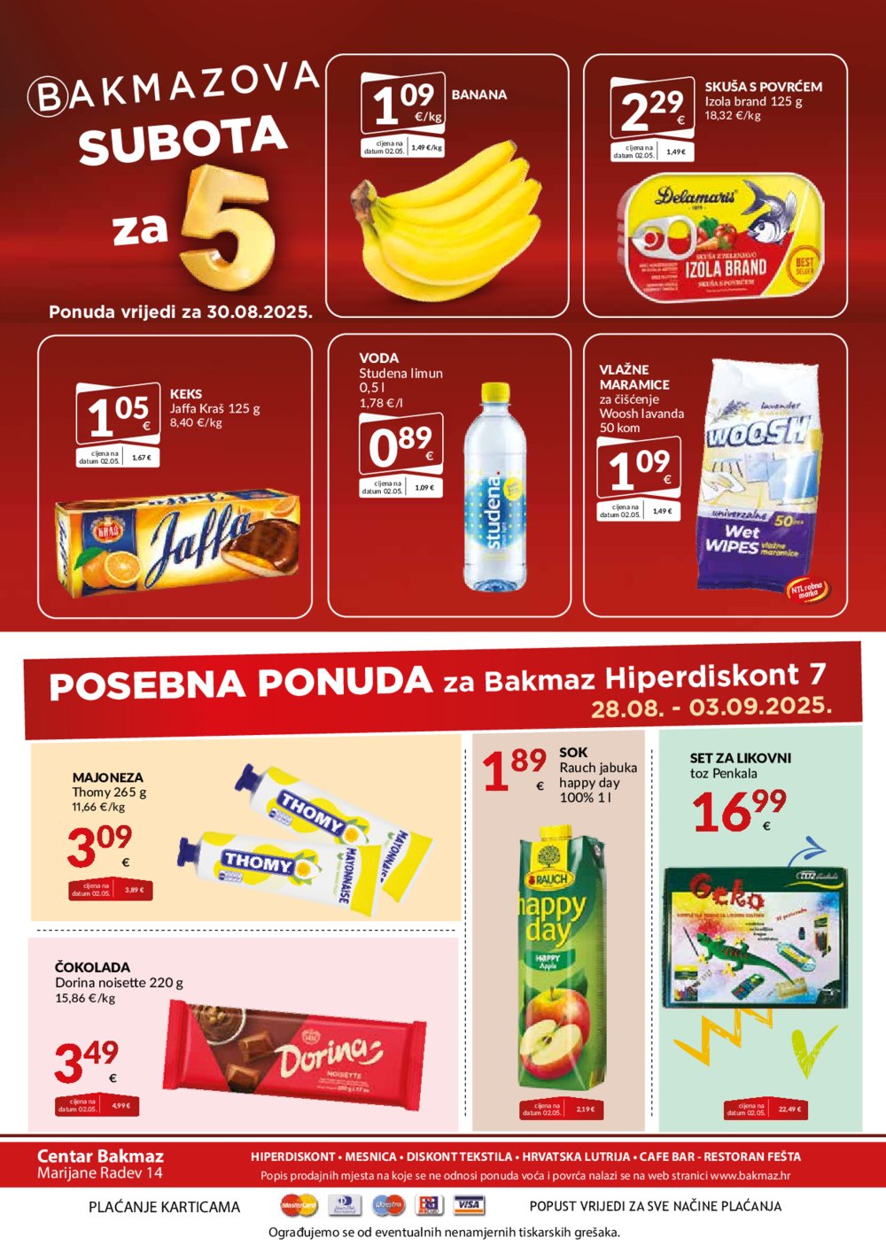 Bakmaz katalog Akcija 28.08.-03.09.2025.