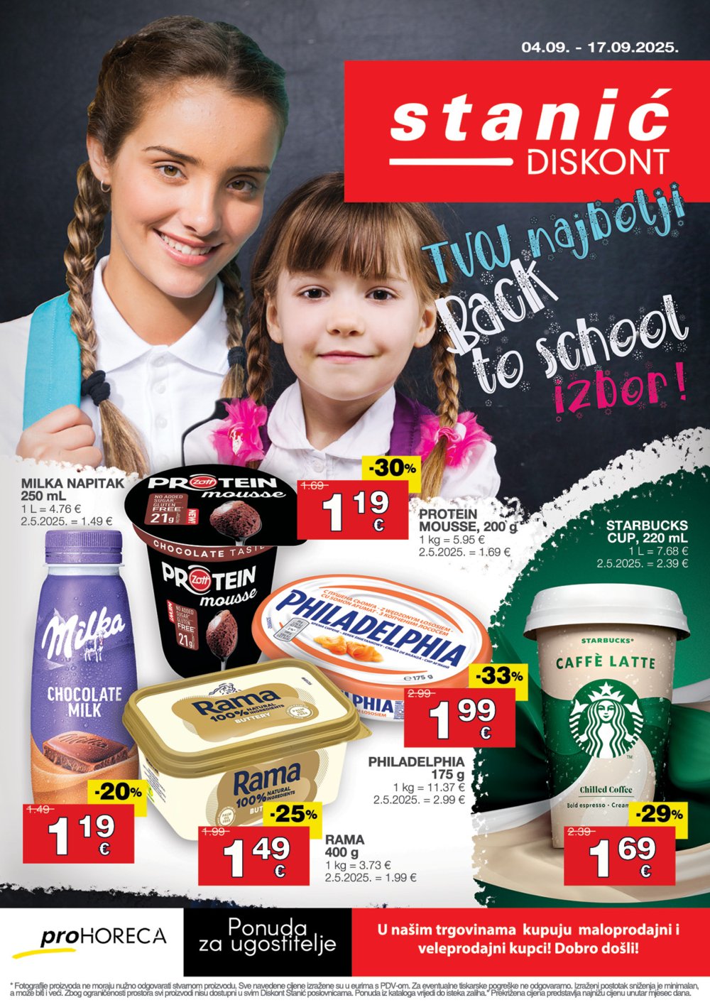 Diskont Stanić katalog Akcija 04.09. - 17.09.2025.